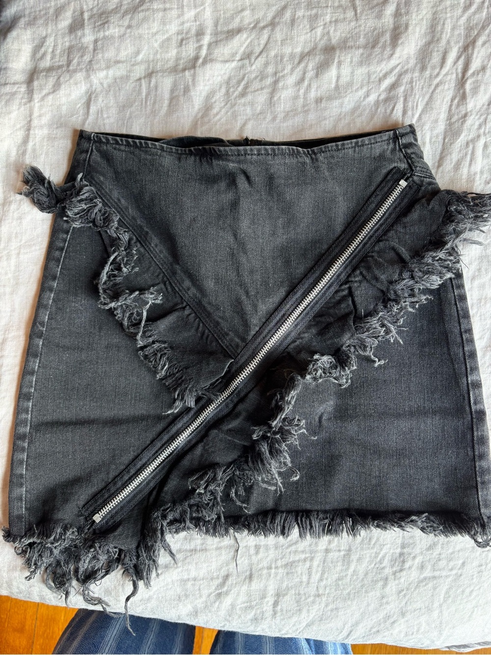 Signature 8 Denim Mini Skirt